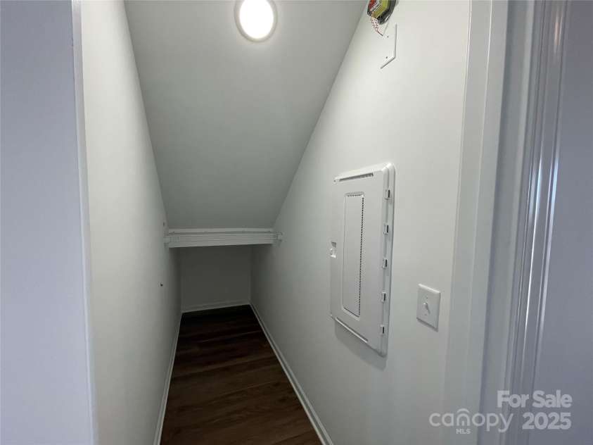 4684 Hopsack Drive, Indian Trail, NC 28079.  MLS# CAR4163641, YatesRealty ID 6795. 1st Floor Storage Closet