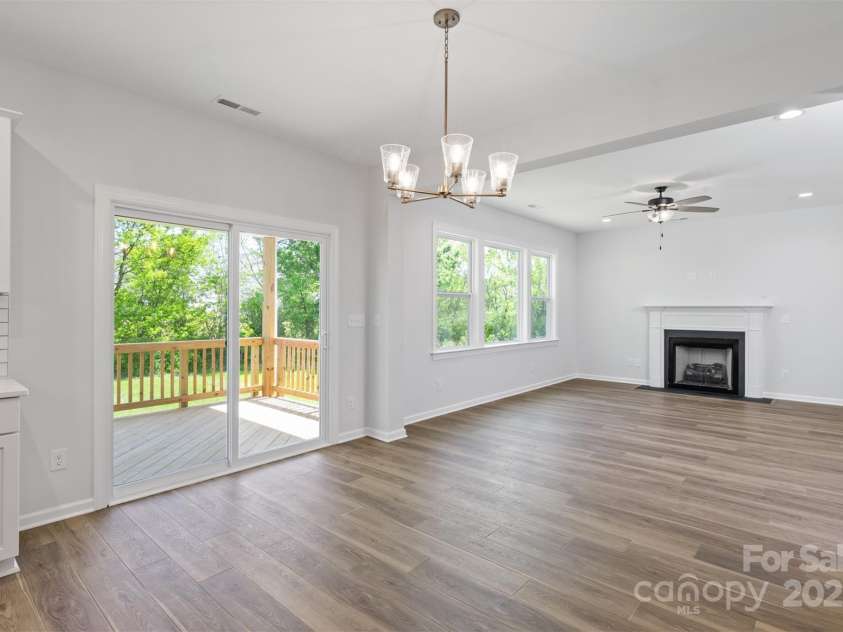 4684 Hopsack Drive, Indian Trail, NC 28079.  MLS# CAR4163641, YatesRealty ID 6795. Dining & Family Rooms