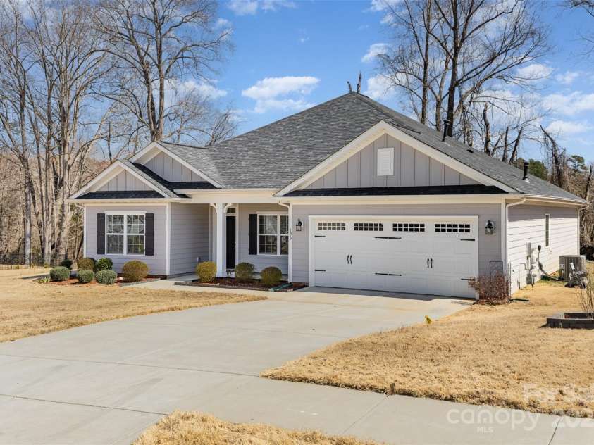 156 Sugar Hill Road, Troutman, NC 28166.  MLS# CAR4233206, YatesRealty ID 6797. 