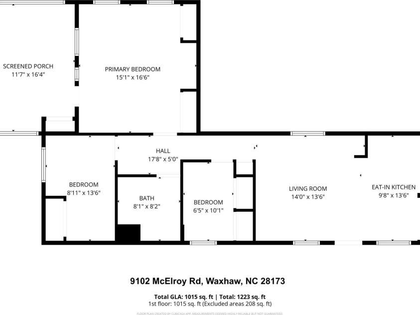 9102 McElroy Road, Waxhaw, NC 28173.  MLS# CAR4318762, YatesRealty ID 6798. 