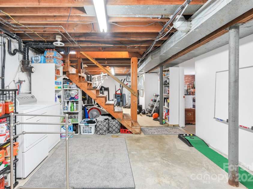 29 Delta Drive, Hendersonville, NC 28792.  MLS# CAR4243212, YatesRealty ID 6806. Basement