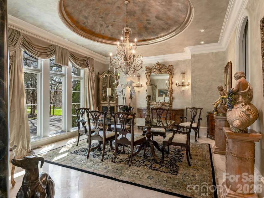 8524 Winged Bourne Road, Charlotte, NC 28210.  MLS# CAR4358780, YatesRealty ID 6808. Dining Room 