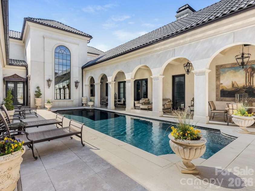 8524 Winged Bourne Road, Charlotte, NC 28210.  MLS# CAR4358780, YatesRealty ID 6808. Pool 