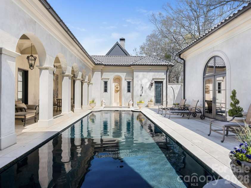 8524 Winged Bourne Road, Charlotte, NC 28210.  MLS# CAR4358780, YatesRealty ID 6808. Pool 
