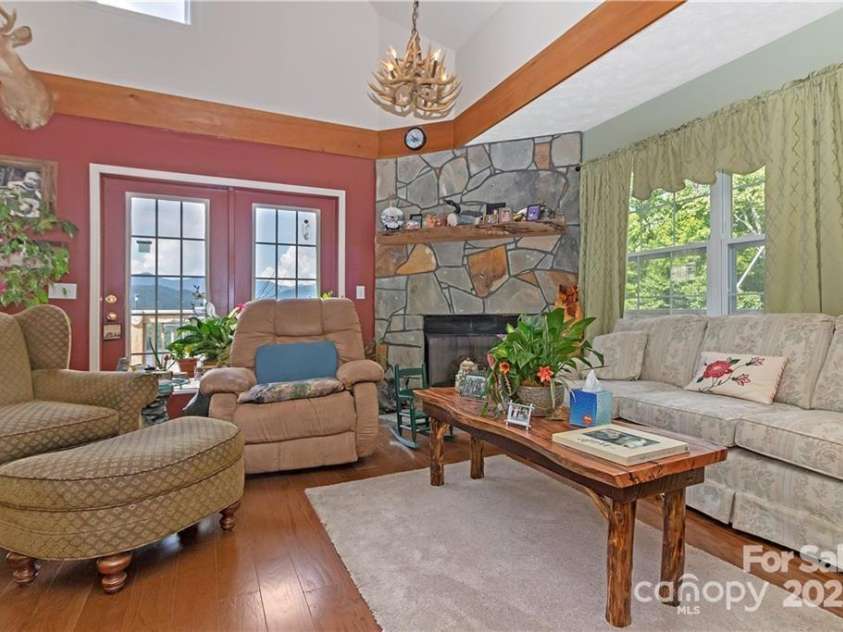 612 Old Home Place Road, Tuckasegee, NC 28783.  MLS# CAR4300096, YatesRealty ID 681. Ample Natural Light