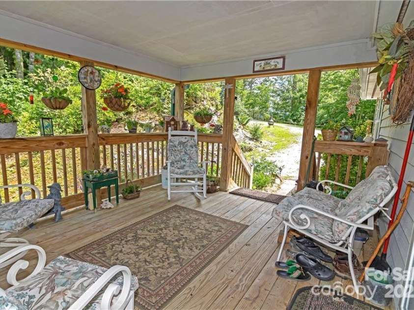612 Old Home Place Road, Tuckasegee, NC 28783.  MLS# CAR4300096, YatesRealty ID 681. Main Entrance