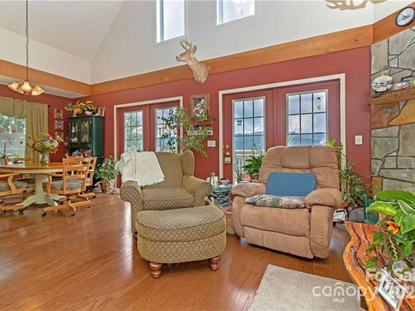 612 Old Home Place Road, Tuckasegee, NC 28783.  MLS# CAR4300096, YatesRealty ID 681. Open Concept