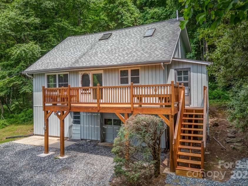 8749 Nc 63 Highway, Leicester, NC 28748.  MLS# CAR4214996, YatesRealty ID 681. 8751