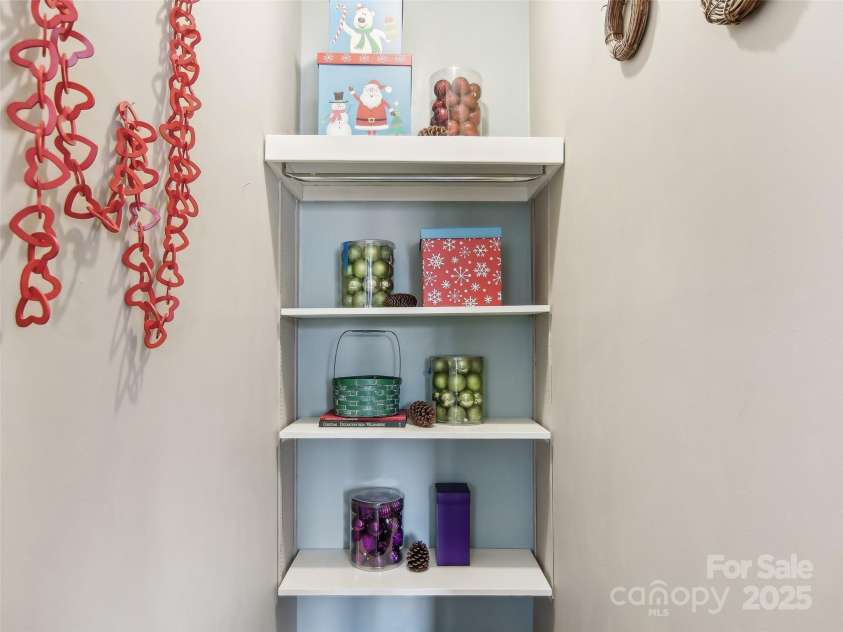 502 Crowfields Lane, Asheville, NC 28803.  MLS# CAR4239571, YatesRealty ID 6818. Even a closet for the gift wrap!