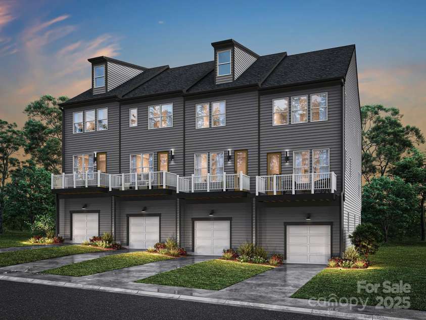5628 Kingspan Drive, Charlotte, NC 28217.  MLS# CAR4211467, YatesRealty ID 6819. Model Back Exterior Rendering