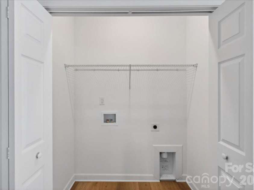 811 Craig Place, Shelby, NC 28150.  MLS# CAR4357072, YatesRealty ID 6825. Laundry closet 