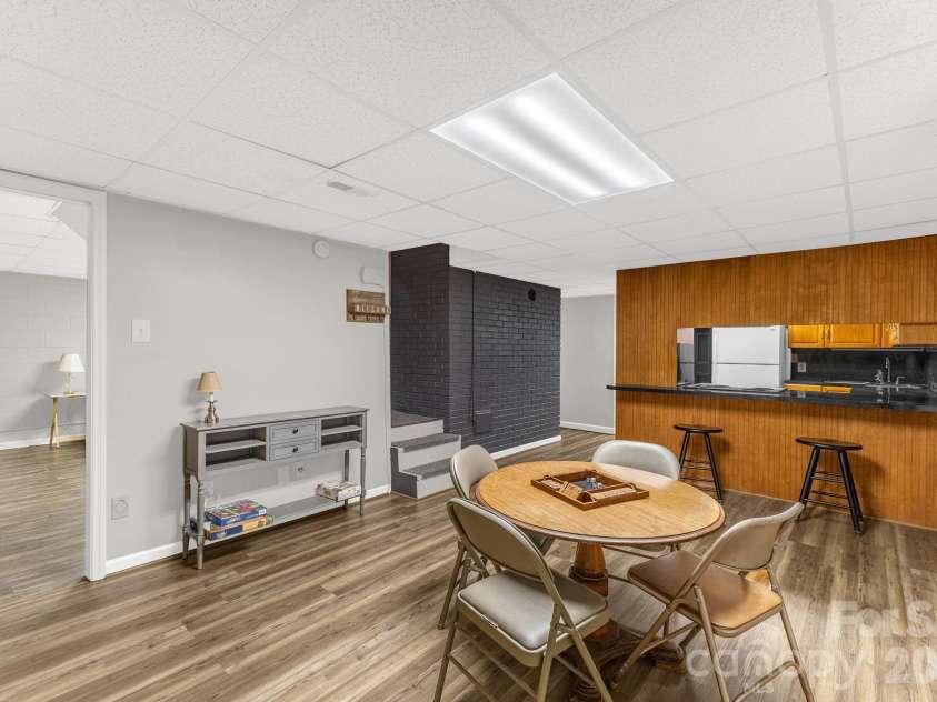 3921 Peach Street, Newton, NC 28658.  MLS# CAR4357267, YatesRealty ID 6838. Kitchen/Dining - basement