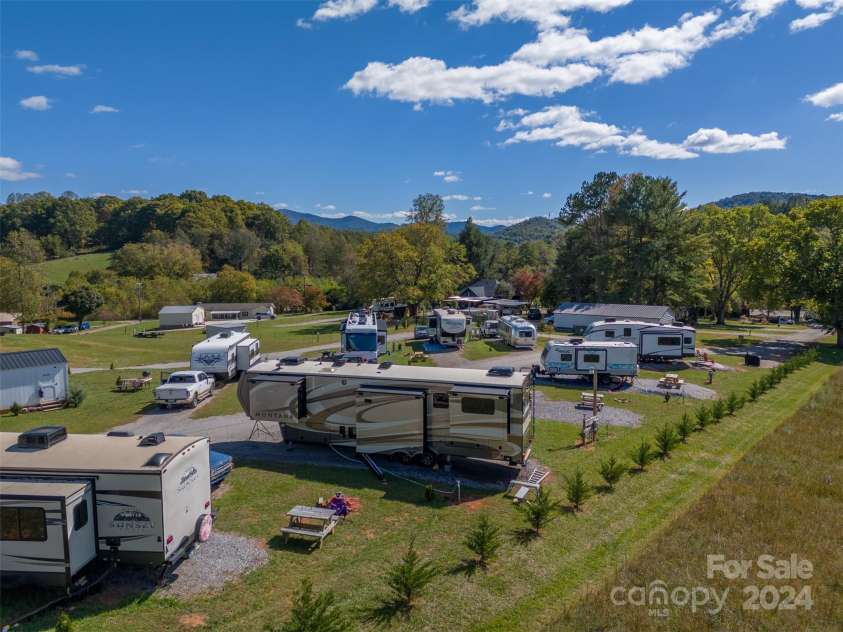 2145 Old Murphy Road, Franklin, NC 28734.  MLS# CAR4192245, YatesRealty ID 684. 20 RV spots W/power,water, sewer