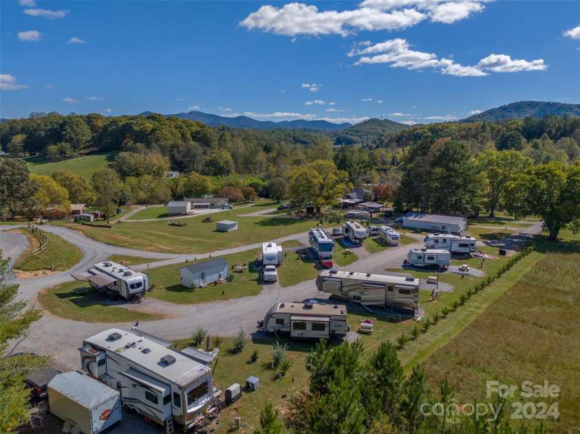 2145 Old Murphy Road, Franklin, NC 28734.  MLS# CAR4192245, YatesRealty ID 684. 20 RV spots W/power,water, sewer