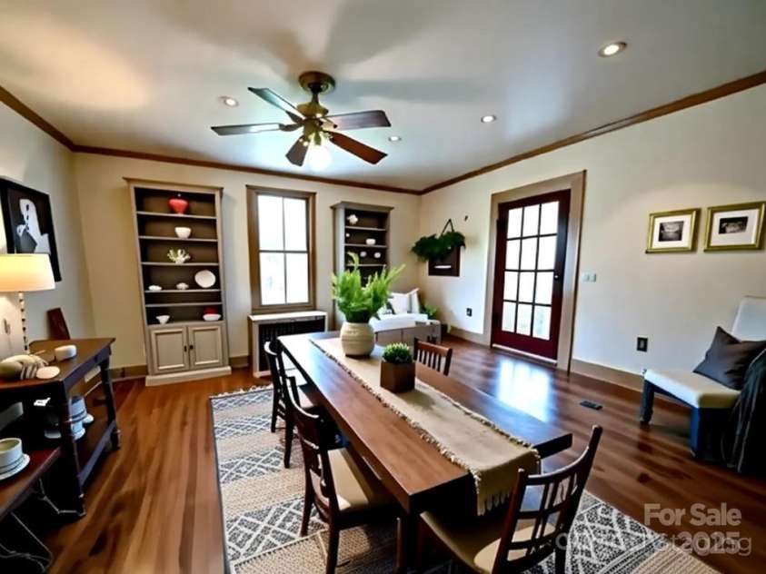 6000 Main Street, Salisbury, NC 28147.  MLS# CAR4248591, YatesRealty ID 6845. *VIRTUAL IMAGE* SHOWING ONE IDEA OF WHAT THE DINING ROOM COULD EASLIY OFFER.