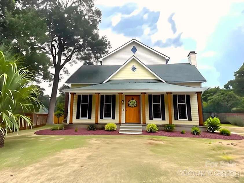 6000 Main Street, Salisbury, NC 28147.  MLS# CAR4248591, YatesRealty ID 6845. *VIRTUAL IMAGE* - THIS IS JUST ONE IDEA OF MANY THAT COULD EASILY BE DONE....THIS WOULD BE SO INVITING!