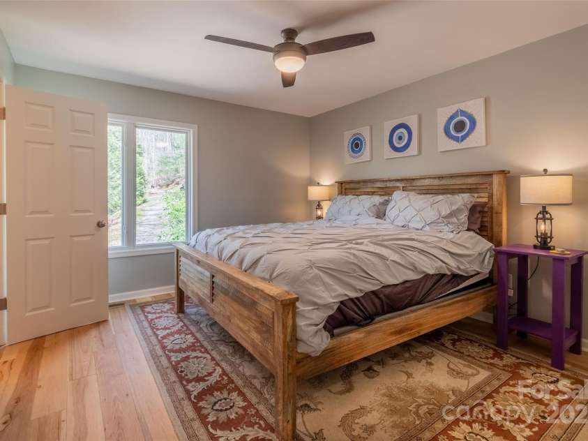 136 Dars Lane, Tuckasegee, NC 28783.  MLS# CAR4248083, YatesRealty ID 6851.  Primary Bedroom Main Level