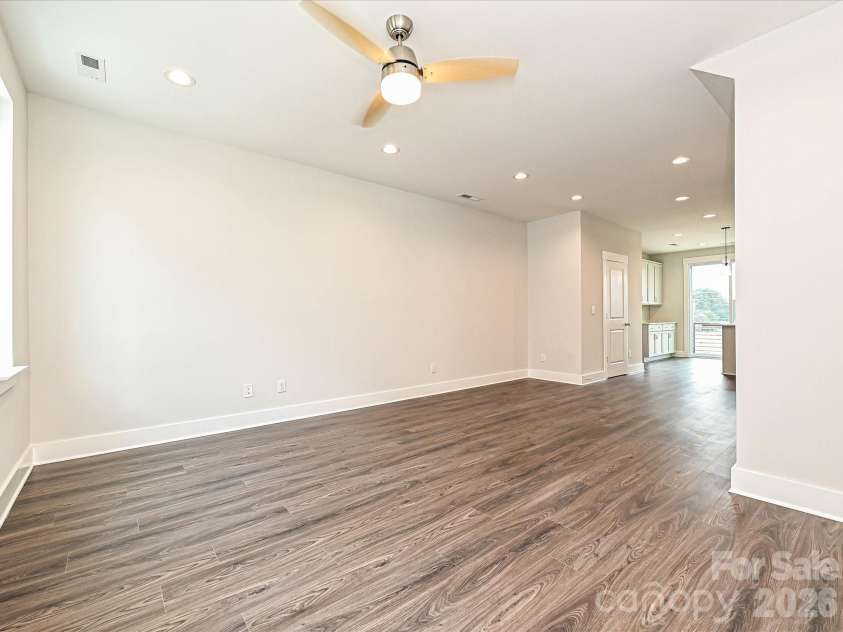 1615 Polk Street, Charlotte, NC 28206.  MLS# CAR4207823, YatesRealty ID 6857. Living/Dining