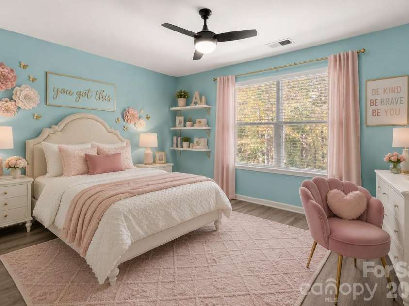 1828 Kilkenny Drive, Clover, SC 29710.  MLS# CAR4316666, YatesRealty ID 6860. VIRTUALLY STAGED Bedroom 1