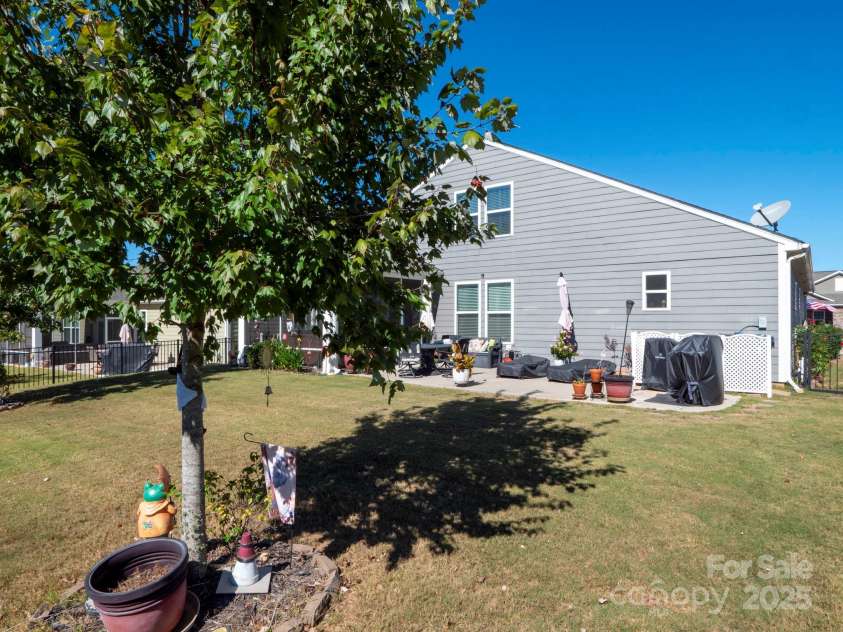 3129 Bridgewater Street, Lancaster, SC 29720.  MLS# CAR4315442, YatesRealty ID 6861. Back yard