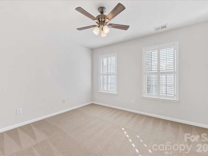 11143 Knight Castle Drive, Charlotte, NC 28277.  MLS# CAR4354916, YatesRealty ID 6871. 2nd Bedroom