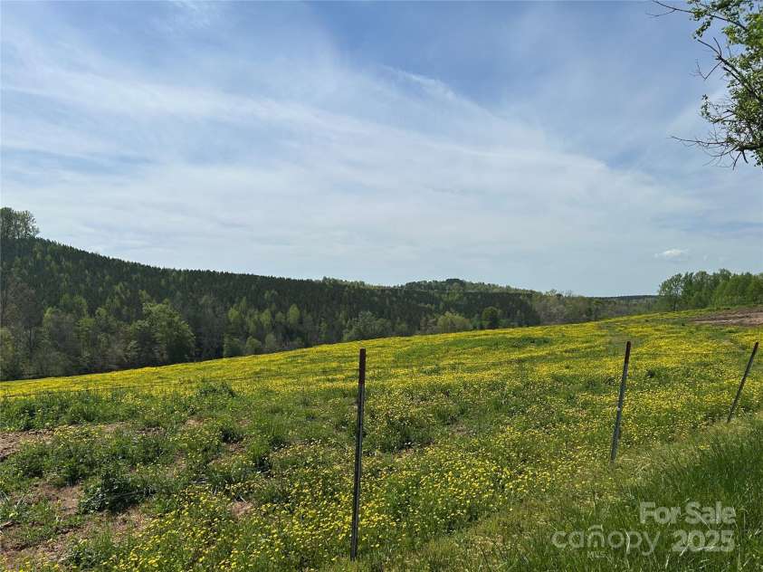 621 Pleasant Grove Road, Rutherfordton, NC 28139.  MLS# CAR4208576, YatesRealty ID 6871. View from the end of the hay shed