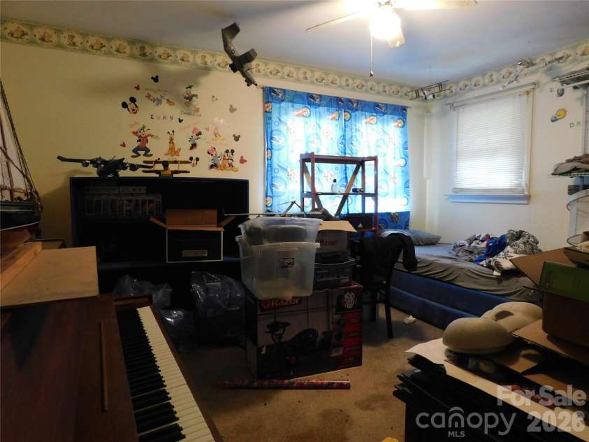 124 Jeff Street, Hendersonville, NC 28739.  MLS# CAR4360329, YatesRealty ID 6875. Second bedroom.
