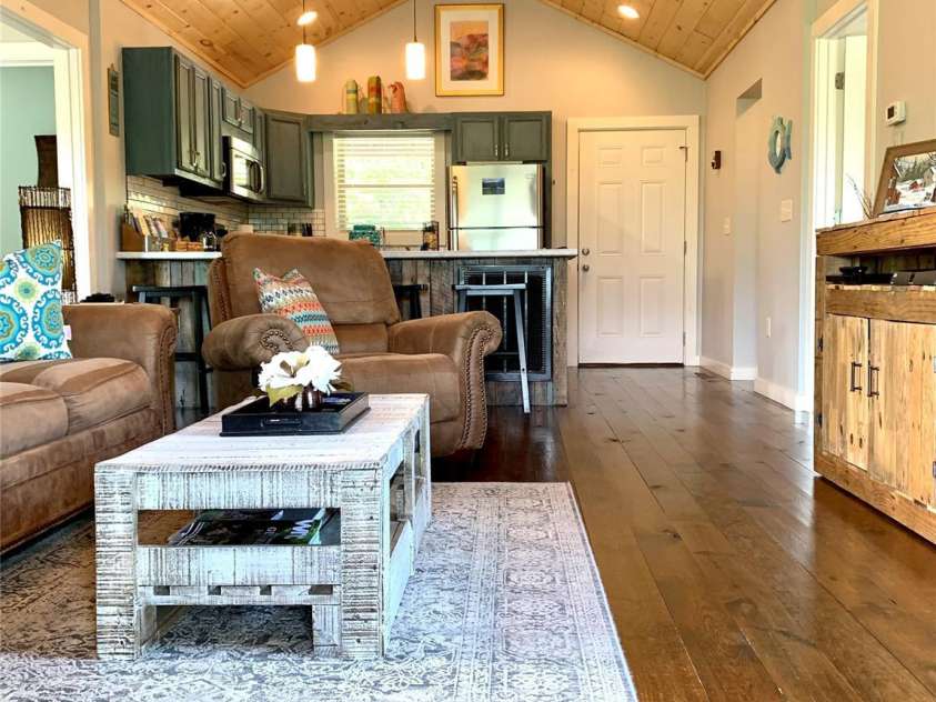 1628 Round Hill Road, Bryson City, NC 28713.  MLS# CAR4181322, YatesRealty ID 6879. Eagles Nest