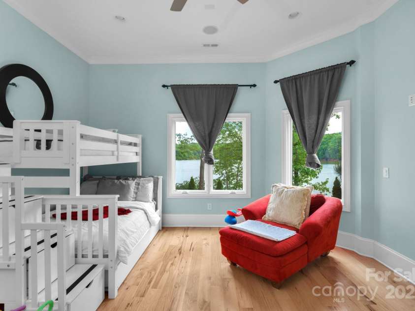 3255 Lake Pointe Drive, Belmont, NC 28012.  MLS# CAR4211520, YatesRealty ID 689. BR in Basement overlooking water