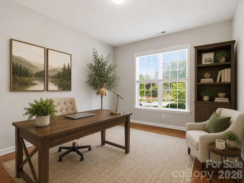 1 Breyerton Court, Asheville, NC 28804.  MLS# CAR4343147, YatesRealty ID 6891. Virtually Staged