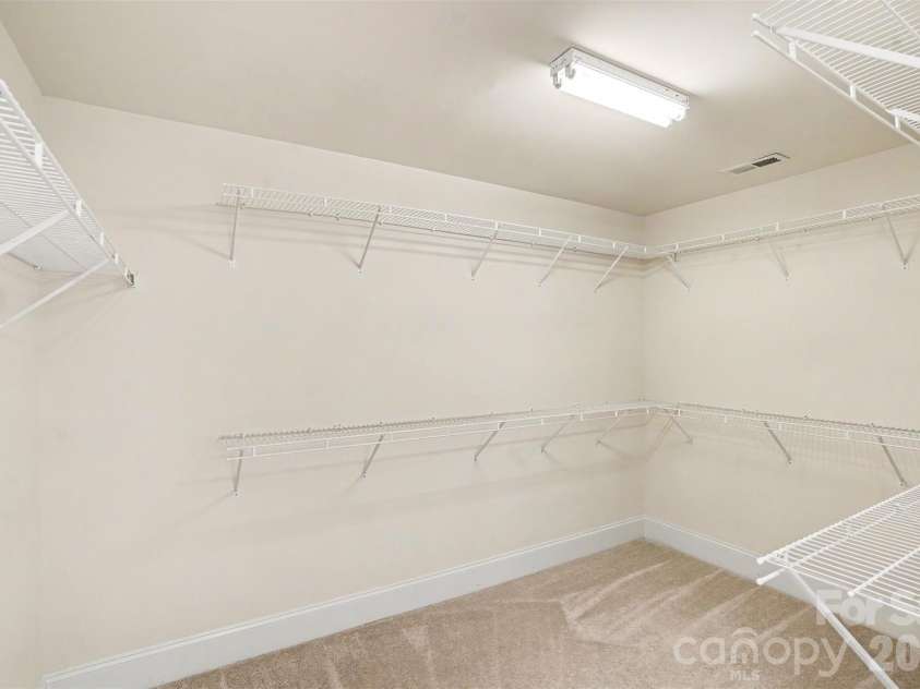 4837 Beth Lane, Harrisburg, NC 28075.  MLS# CAR4353100, YatesRealty ID 6895. Primary walk in clostet