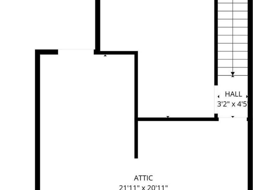 8657 Sonata Court, Denver, NC 28037.  MLS# CAR4321680, YatesRealty ID 690. Upper level layout