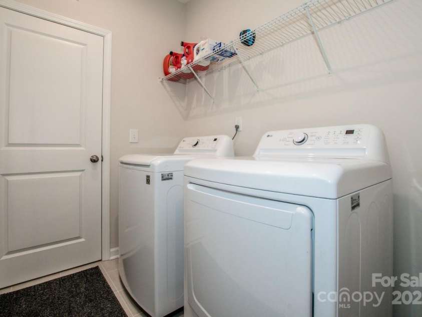 1270 Brawley School Road, Mooresville, NC 28117.  MLS# CAR4318407, YatesRealty ID 6902. 2022 Washer & Dryer