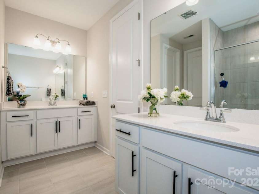 1270 Brawley School Road, Mooresville, NC 28117.  MLS# CAR4318407, YatesRealty ID 6902. Primary En-Suite w/ 2 Vanities 