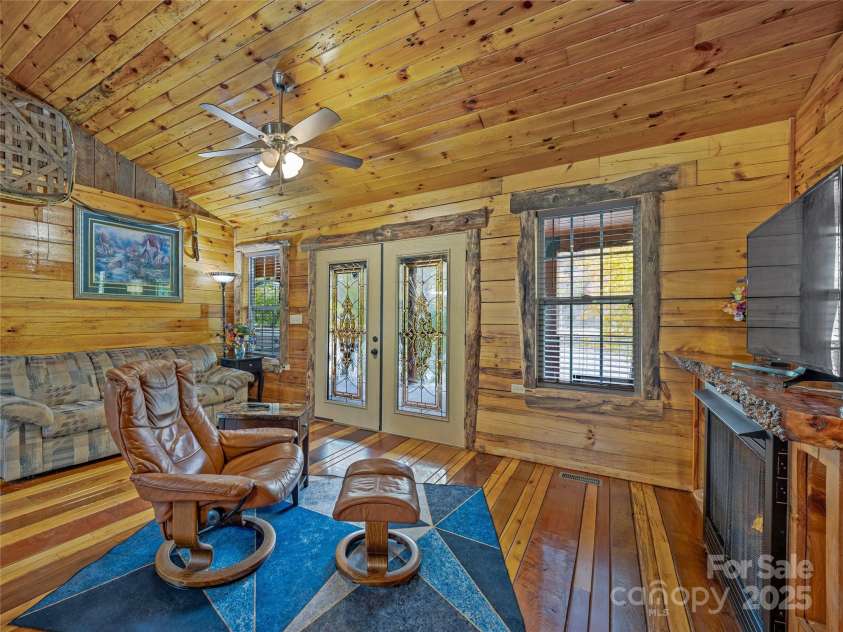 1640, 1641, 1642 River Road, Hot Springs, NC 28743.  MLS# CAR4318441, YatesRealty ID 691. Cabin #1- River Front