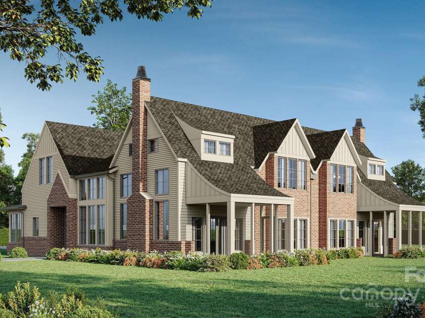 1640 Ferncliff Road, Charlotte, NC 28211.  MLS# CAR4248061, YatesRealty ID 6913. Classic Architecture