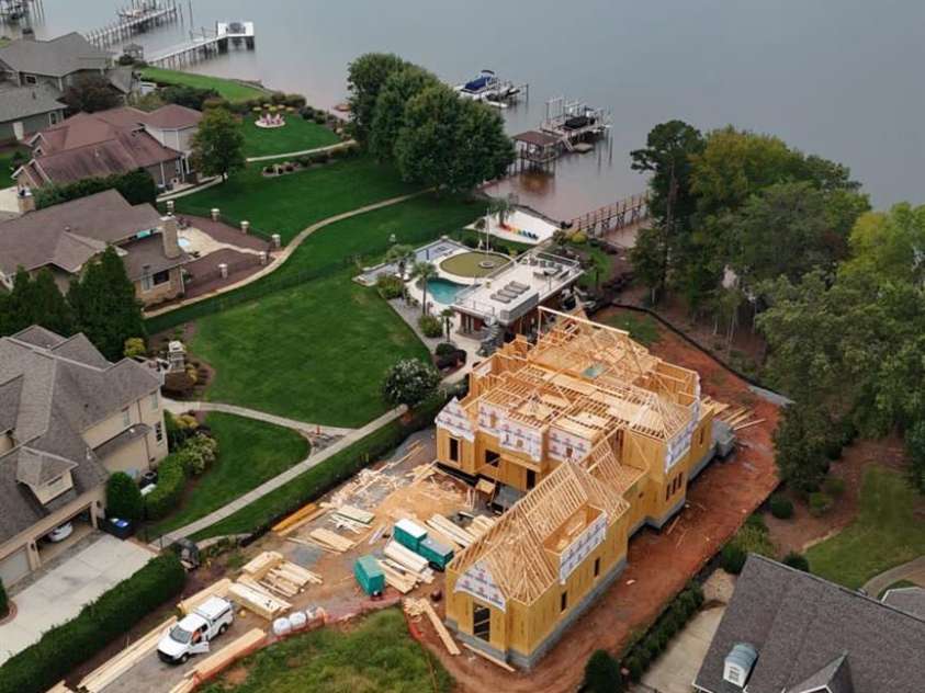 108 Sail High Court, Mooresville, NC 28117.  MLS# CAR4147056, YatesRealty ID 6915. Prime Mooresville location with stunning sunset views