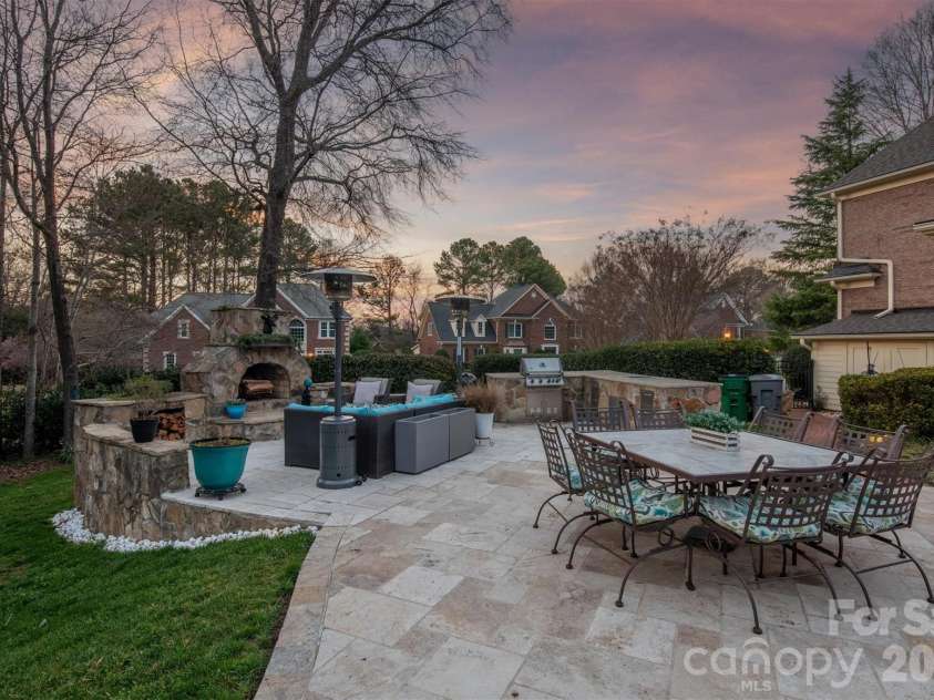 5300 Beritstrasse Court, Charlotte, NC 28277.  MLS# CAR4360661, YatesRealty ID 6917. Private backyard oasis