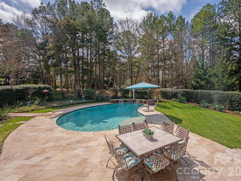 5300 Beritstrasse Court, Charlotte, NC 28277.  MLS# CAR4360661, YatesRealty ID 6917. Saltwater pool