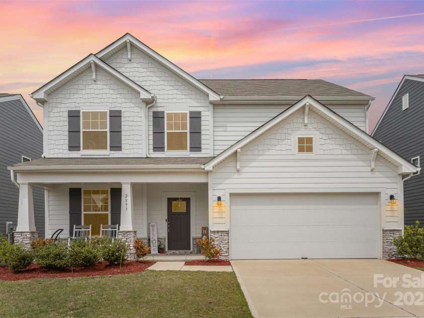 2893 Yeager Drive, Concord, NC 28027.  MLS# CAR4241720, YatesRealty ID 6922. 