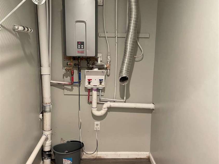 75 Landis Road, Marion, NC 28752.  MLS# CAR4215222, YatesRealty ID 693. Laundry area downstairs