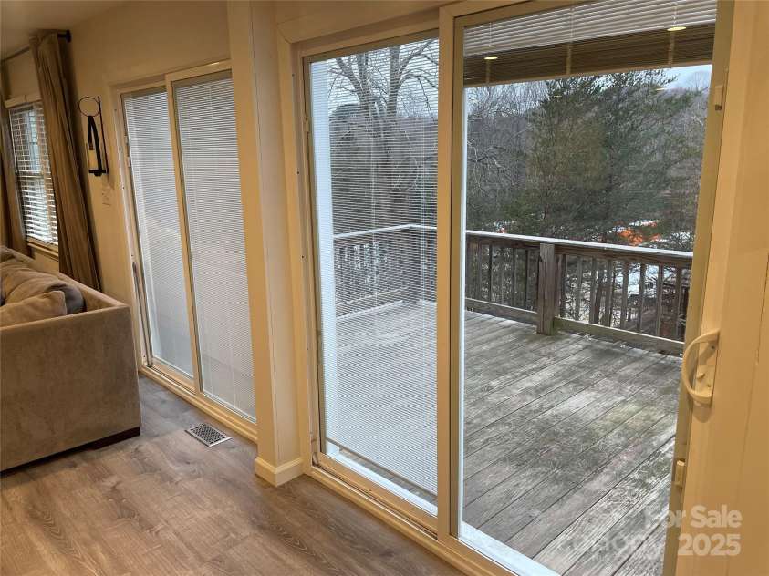 75 Landis Road, Marion, NC 28752.  MLS# CAR4215222, YatesRealty ID 693. Spacious Back Deck