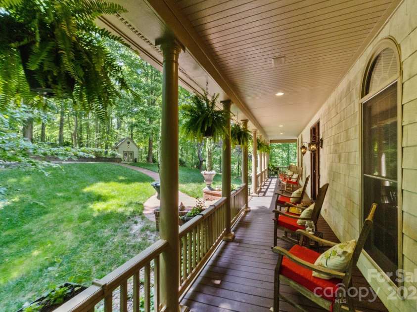 1090 Saunders Drive, Catawba, NC 28609.  MLS# CAR4212702, YatesRealty ID 6931. Wrap around porch to enjoy nature