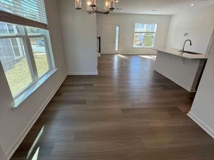 16401 Leading Street, Charlotte, NC 28273.  MLS# CAR4321346, YatesRealty ID 694. View of Main level from Patio door