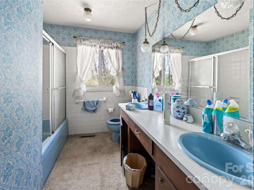 1086 Mine Gap Road, Zirconia, NC 28790.  MLS# CAR4361946, YatesRealty ID 6943. Bathroom