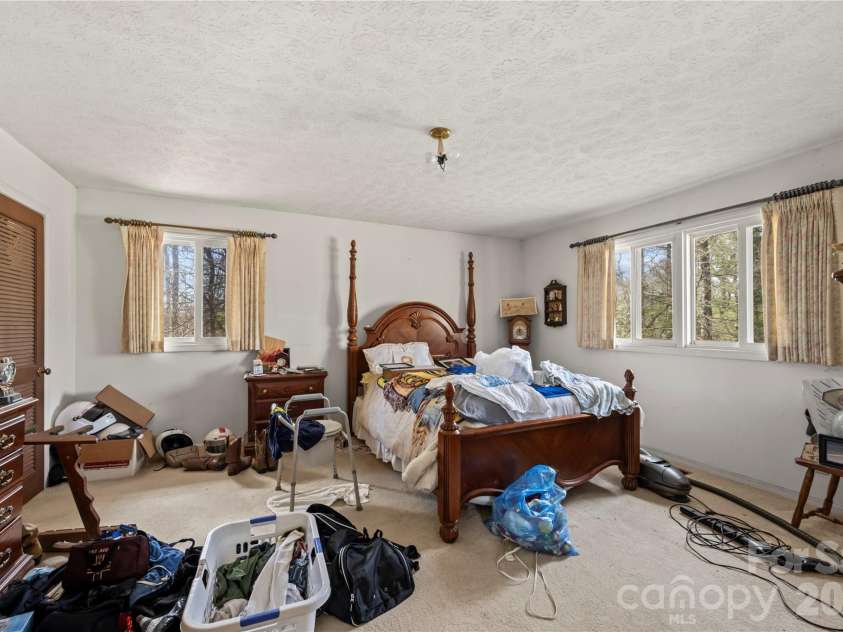 1086 Mine Gap Road, Zirconia, NC 28790.  MLS# CAR4361946, YatesRealty ID 6943. Bedroom