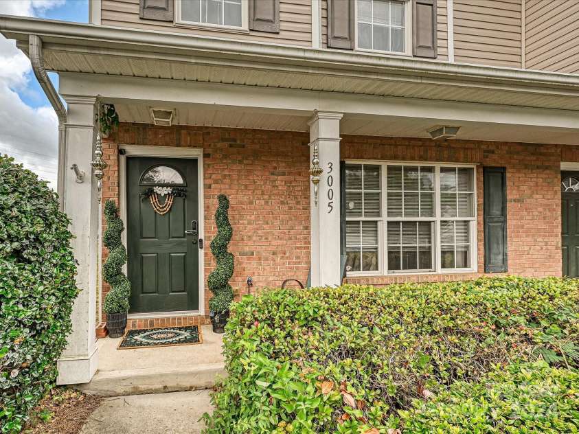 3005 Golden Dale Lane, Charlotte, NC 28262.  MLS# CAR4185396, YatesRealty ID 695. Front Door