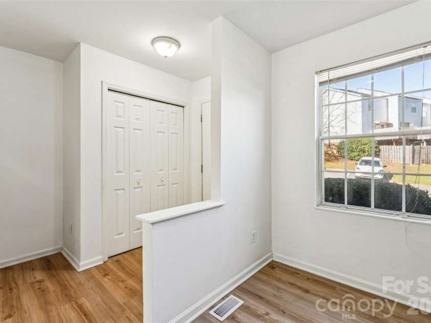 655 Lex Drive, Charlotte, NC 28262.  MLS# CAR4359903, YatesRealty ID 6951. Entrance and Coat Closet