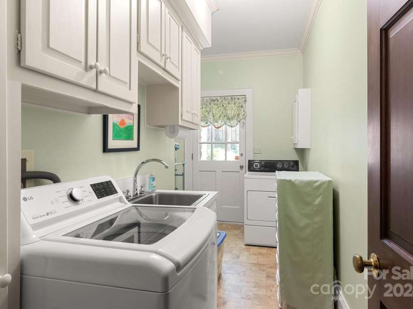 205 Vauxhall Drive, Shelby, NC 28150.  MLS# CAR4131707, YatesRealty ID 696. Laundry room with exterior entrance