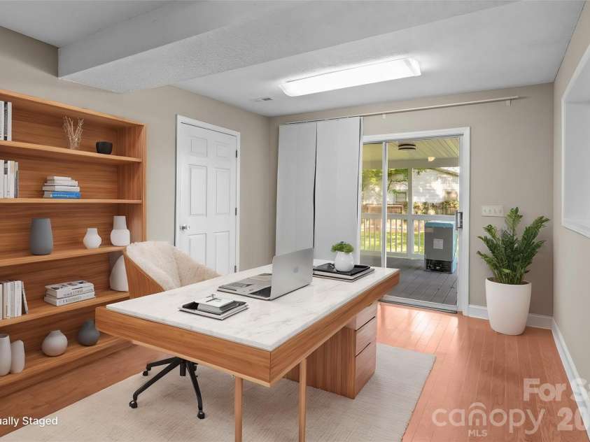 319 Central Avenue, Locust, NC 28097.  MLS# CAR4390375, YatesRealty ID 696. Virtually Staged Office